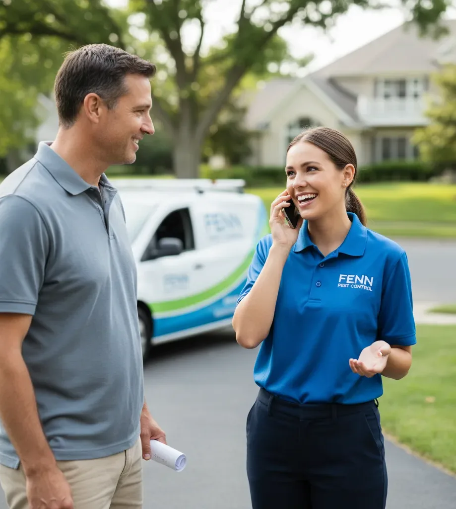 Fenn Pest Control customer support in Ashwaubenon